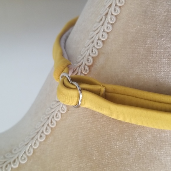 Sherrylo 1pc. Mustard Deep V Swimsuit NWT Sz. XL - Picture 11 of 13